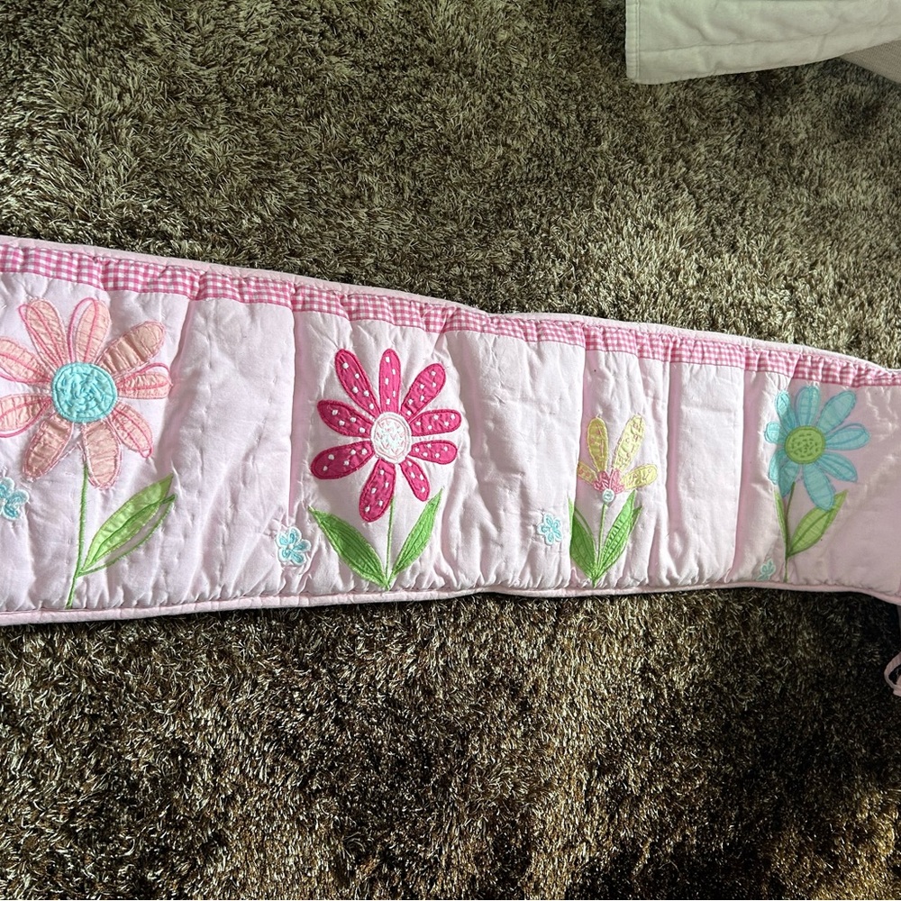 Pottery Barn Crib Bumper